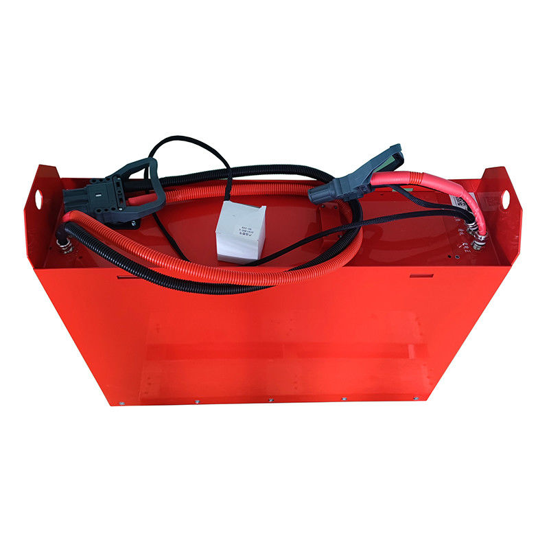Linde Lithium Palet Truck Baterai Siklus Dalam Baterai Forklift Set 25.6V 202AH 160A Colokan