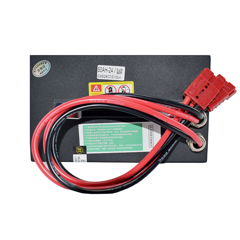 MT15 24V 60AH Lithium Ion Battery Pack 262*155*187mm Untuk Palet Truck