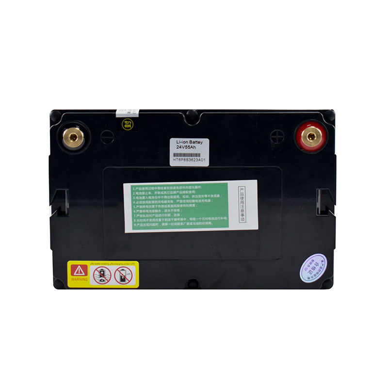 Black Lifting Pallet Battery dengan ukuran 260*168*220mm untuk penanganan bahan industri