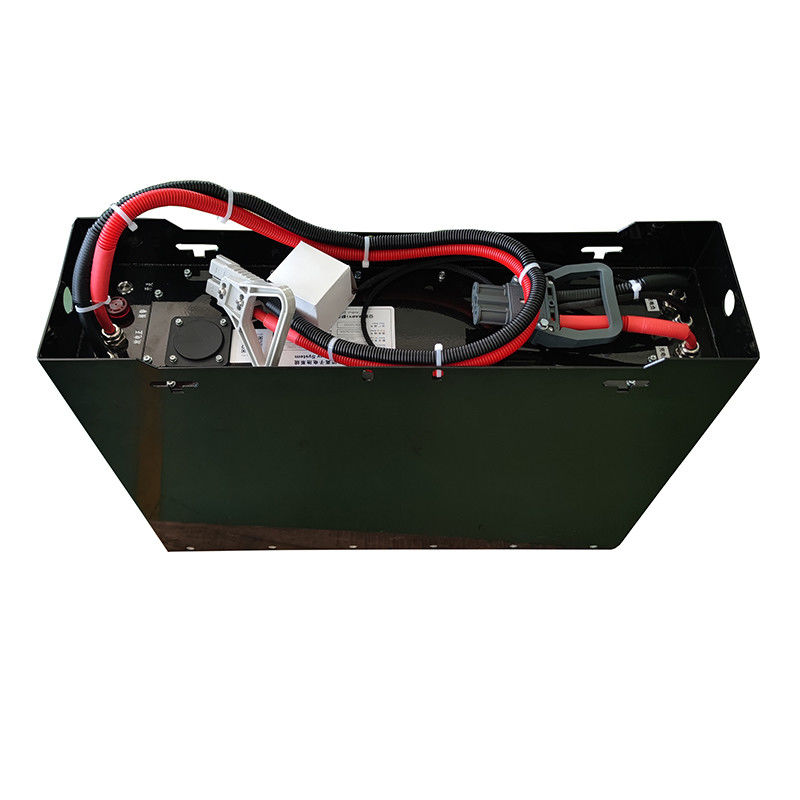 25.6V Lithium Battery Forklift Dengan Dan 650 * 175 * 550mm Dimensi Untuk Forklift