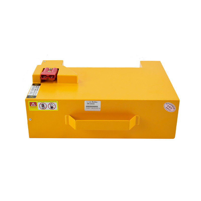 Max Charge Current 100A Baterai forklift listrik 48V Tegangan untuk Kinerja Optimal
