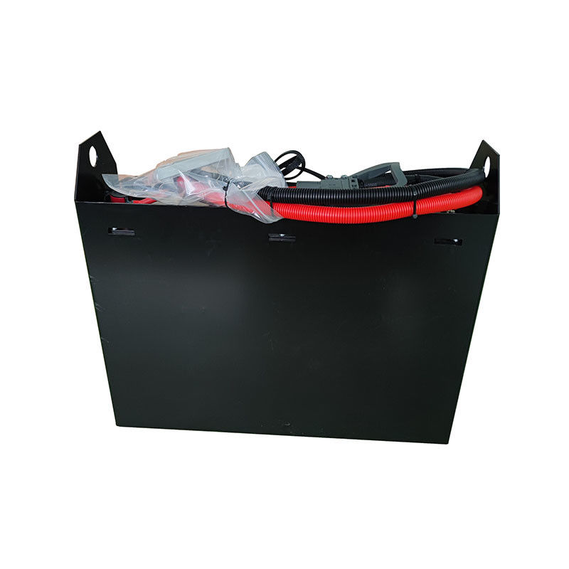 25.6V Baterai Forklift Listrik Dalam Ukuran Kompak 645x200x560mm Untuk Industri