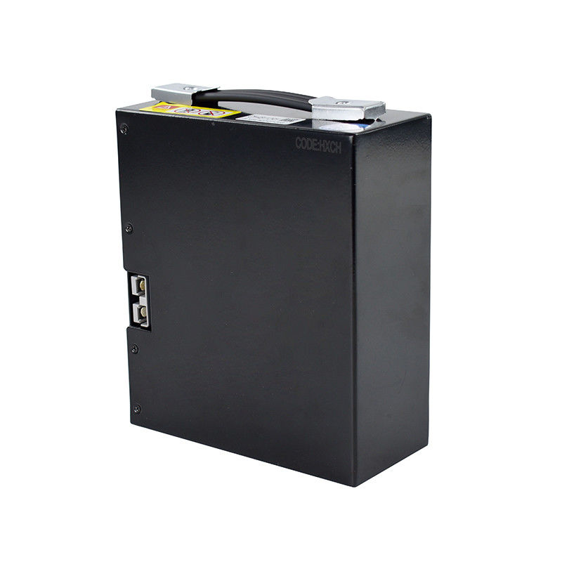 188*85.5*215.5mm Dimensi 48 Volt Lithium Ion Forklift Baterai Dengan Kapasitas 10AH