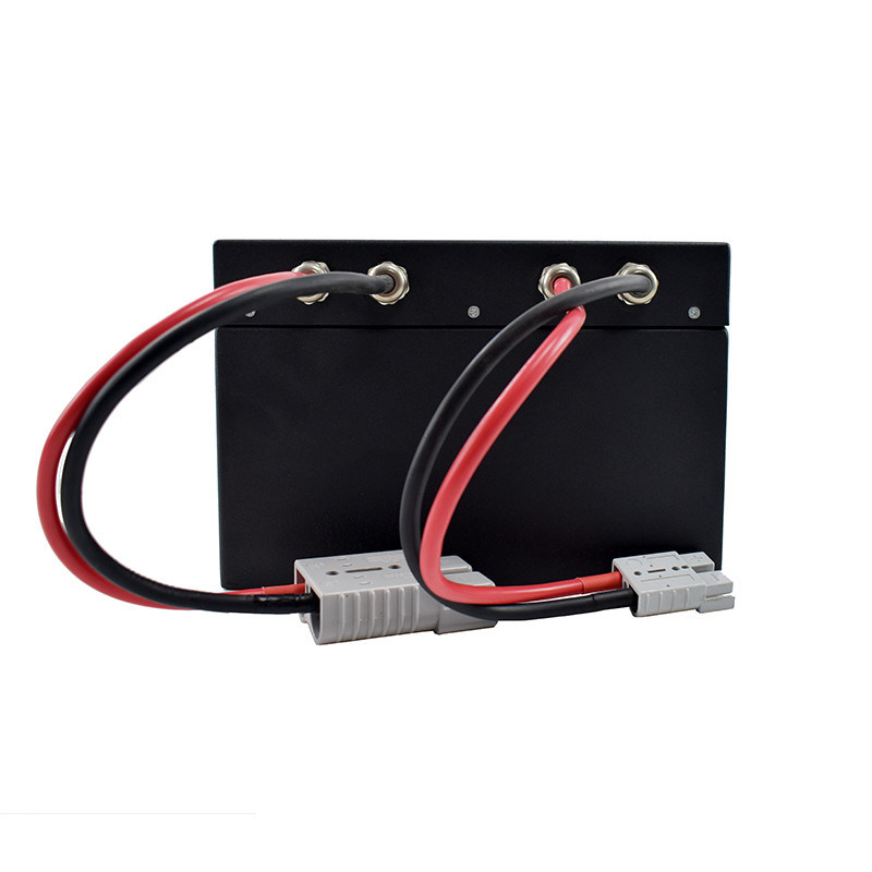 300*245*169mm Palet Truck Baterai Hitam Waktu Pelepasan 2-3 Jam 24V 60AH