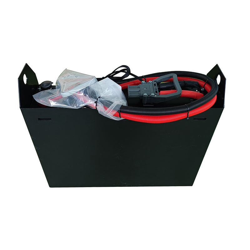 Forklift Lithium Baterai 25.6V 173AH Hitam Warna Lifepo4 Baterai Paket