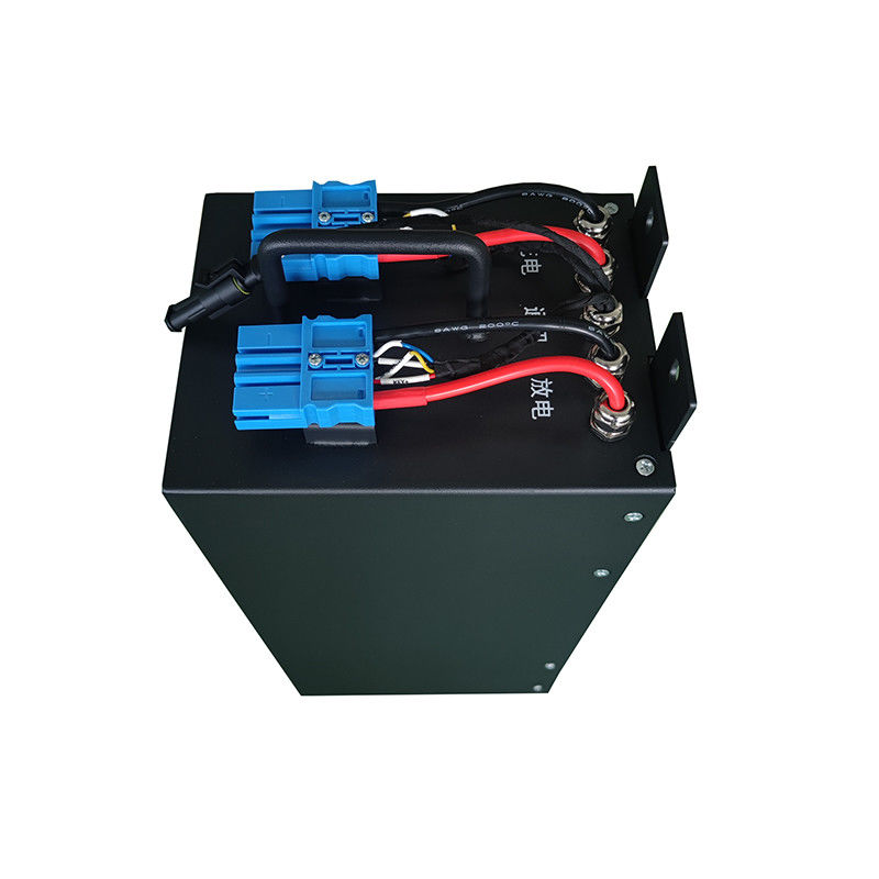 Pallet Truck Forklift Baterai Lithium 40AH Kapasitas Untuk Kinerja Tugas Berat
