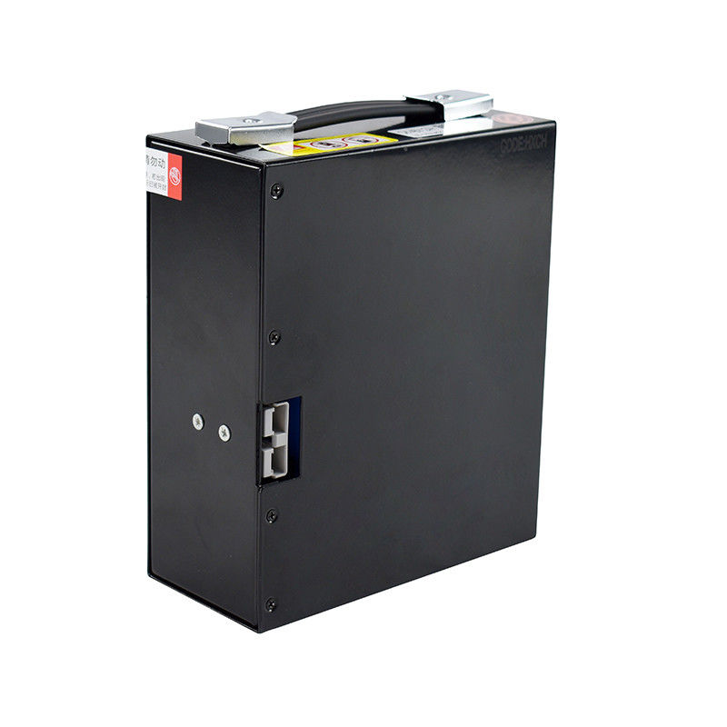 188*85.5*215.5mm Lithium Ion Forklift Baterai waktu pengisian ulang 2-4 jam