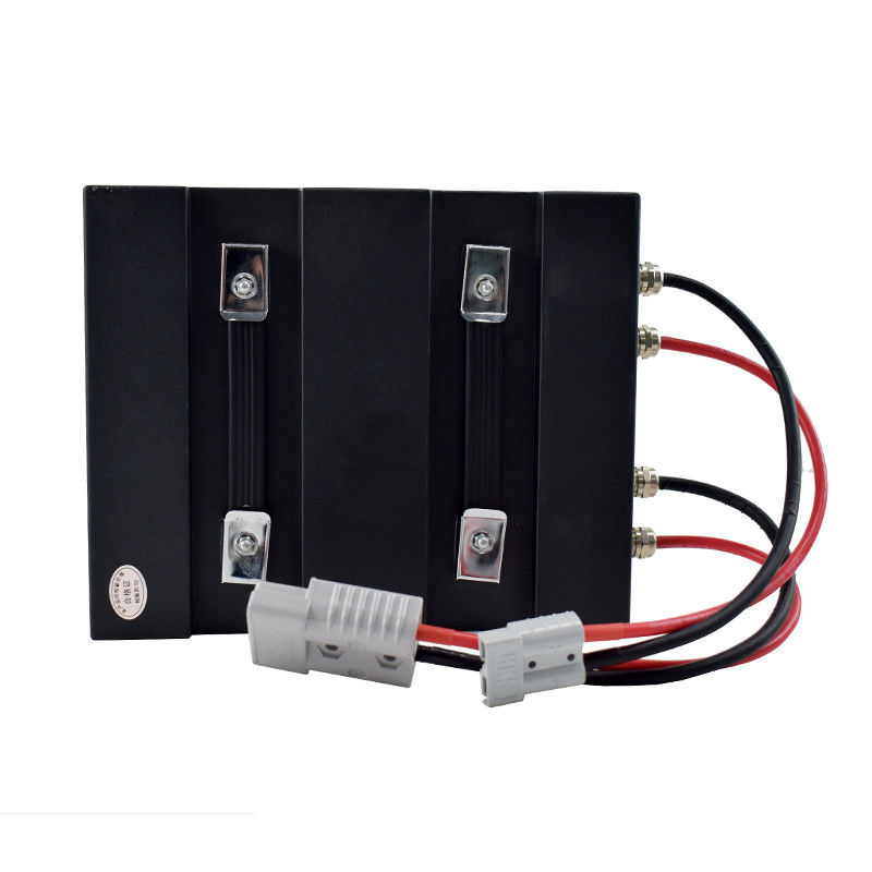 OEM Lithium Ion Forklift Baterai 24V 60Ah Hitam Untuk HELI Waktu Pelepasan Panjang