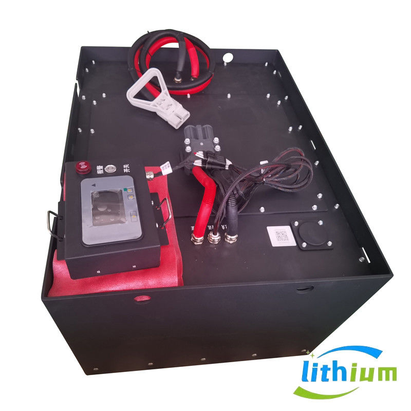 51.2V 346AH Baterai Lithium Siklus dalam Untuk counterbalance Berat Forklift / Golf Cart