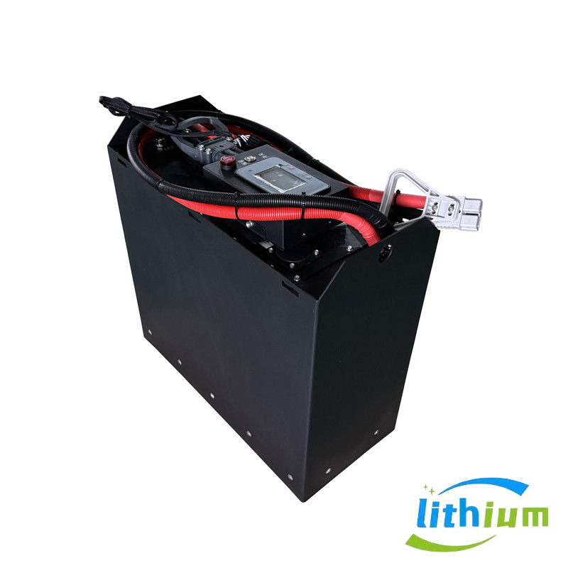 25.6V 346AH Baterai Lithium Forklift Ukuran Khusus Berat Baterai Truk Gudang