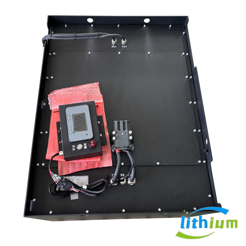 51.2V 460ah Baterai Traksi Litium dengan Panel Surya Dengan Merek Forklift Nichiyu