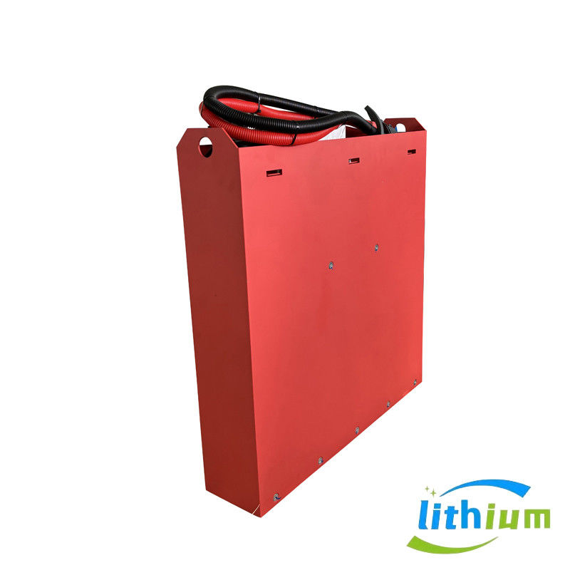 24V, 25.6V, 48V, 80V, 100ah, 200ah, 300ah Baterai Lithium Forklift Dengan 4000 Siklus Hidup
