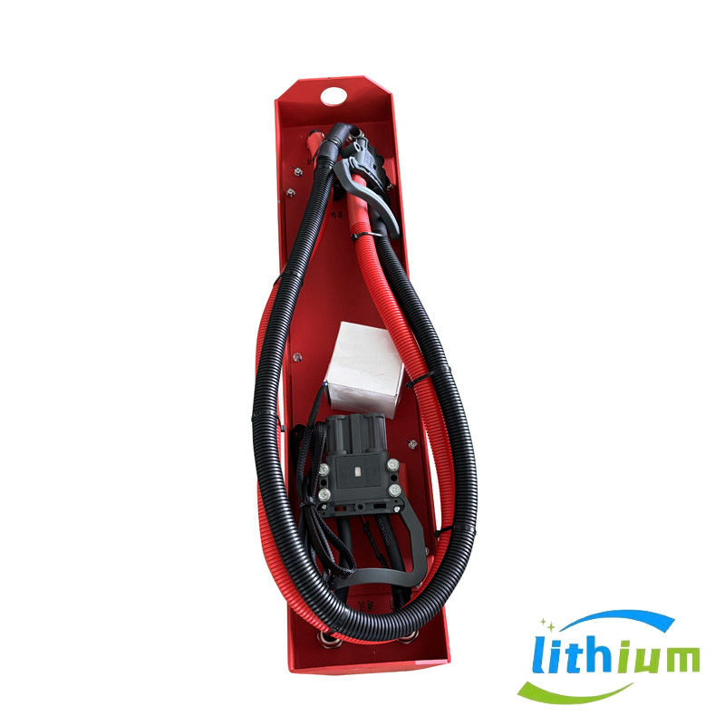 24V, 25.6V, 48V, 80V, 100ah, 200ah, 300ah Baterai Lithium Forklift Dengan 4000 Siklus Hidup