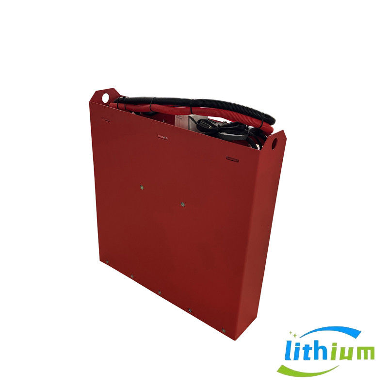 24V, 25.6V, 48V, 80V, 100ah, 200ah, 300ah Baterai Lithium Forklift Dengan 4000 Siklus Hidup