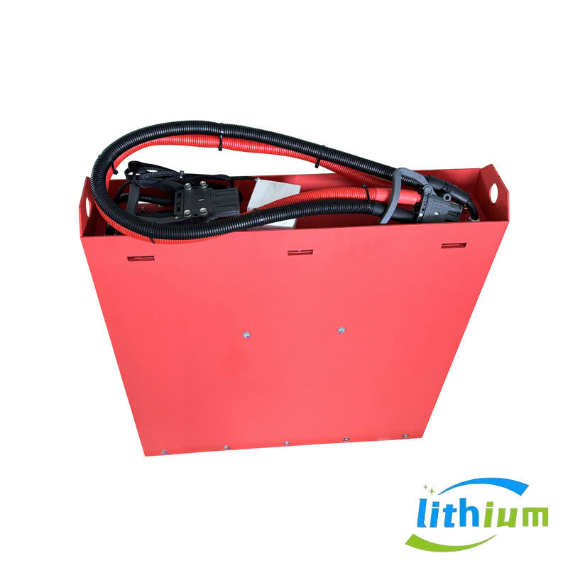 24V, 25.6V, 48V, 80V, 100ah, 200ah, 300ah Baterai Lithium Forklift Dengan 4000 Siklus Hidup