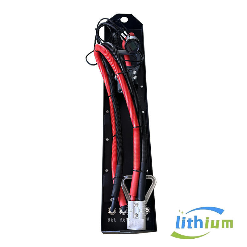 Baterai Lithium Berkualitas Tinggi dengan Elesys Counterweight Forklift 25.6V 202ah