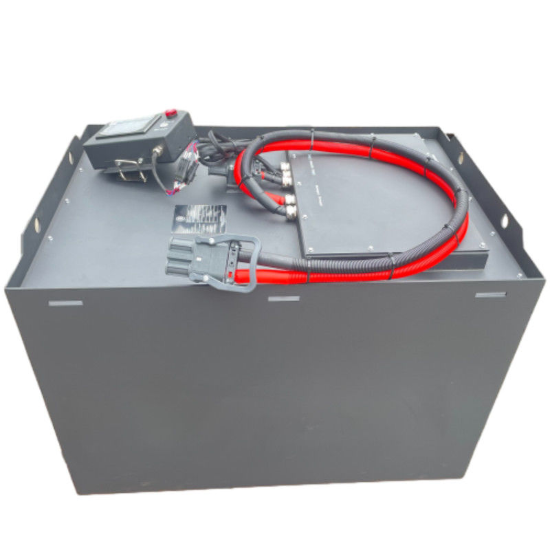 Lithium LiFePO4 Forklift Battery Pack dengan BMS Metal Box REMA dan SB Plug