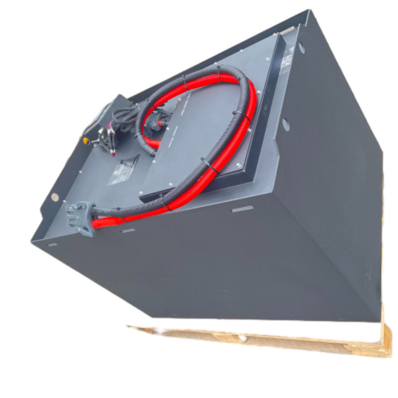 Lithium LiFePO4 Forklift Battery Pack dengan BMS Metal Box REMA dan SB Plug