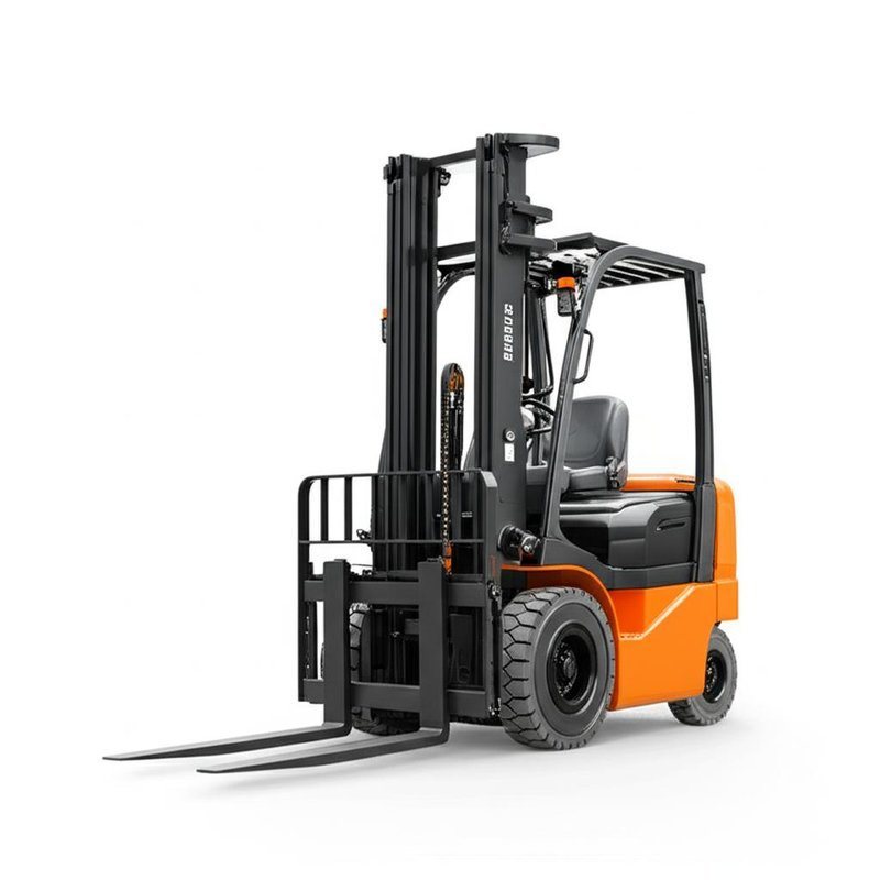 Forklift Listrik Hitam Baterai Lift Listrik untuk Daya dan Performa Unggul