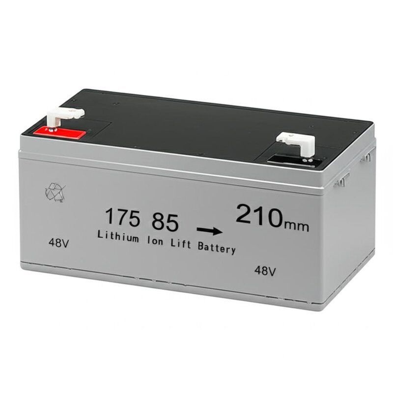 175 85 210mm Lithium Ion Lift Battery 48V Lightweight Compact Power Source for Electric Forklifts and Automated Vehicles