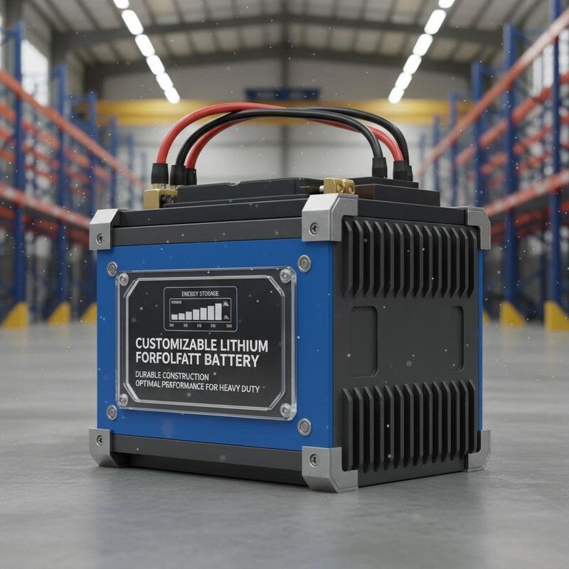 Customizable Lithium Forklift Battery Providing Energy Storage Durable Construction and Optimal Performance for Heavy Duty